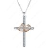 DaDa Women's Natural Custom Cross Trend Perfect Gift Zircon Pendant New Trend Series Personalized Wholesale