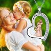 DaDa Hot Selling Love Mother and Daughter Necklace Necklace for Mom Mother and Daughter Heart to Heart - Mother's Day First Choice