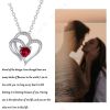 DaDa Wish hot selling love ruby necklace couple necklace is a beautiful symbol of love