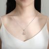 DaDa Hot Selling Necklace Rose Gold Necklace Couple Necklace Embracing Each Other