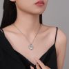 DaDa Hot selling necklace New Lady Necklace Heart Necklace Girl with Horse Exquisite Pendant