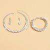 DaDa Fashion bridal set, wedding accessories, necklaces, earrings, bracelets, pearls elegant suits, dress accessories