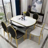 High End Wedding Luxury Metal Hotel Banquet Stainless Steel Dining Chair for Event