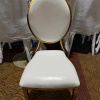 High End Wedding Luxury Metal Hotel Banquet Stainless Steel Dining Chair for Event