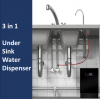 3 in 1 Under Sink Water Dispenser-ice water, sparkling water, hot water