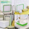 Multifunctional Collapsible  Dish Rack Folding Plastic Drying Rack