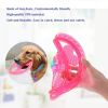 Flying Disc Dog Sport Toy with Flashing LED Lights Plastic Light Up Pet Disk for Ultimate Night Time Play Toy