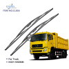 1000mm Car wiper factory natural rubber refill metal wiper blade for truck with one/two adapter