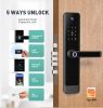 SZMYQ Tuya WiFi Smart Door Lock Smart Lock with Video Camera ( Cat eye )