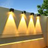 Solar LED wall light