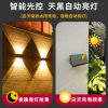 Solar led wall washer light