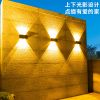 Solar led wall washer light