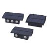 Solar led wall washer light