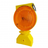 Traffic Safety Solar Warning Light Yellow LED Flasher Light Amber Road Cone Barricade Light For Road Safety