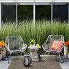 Modern New Design Aluminum Rope Leisure Chair With Table Set Garden Patio Chair Outdoor Chair Set