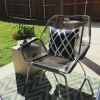 Modern New Design Aluminum Rope Leisure Chair With Table Set Garden Patio Chair Outdoor Chair Set