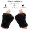 Women Faux Fur Fingerl...