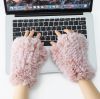 Women Faux Fur Fingerl...