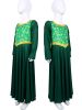 Halloween Shrek Monsters Princess Fiona Cosplay Costume Stage Performance Clothes Green Long Dress