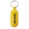 Pill-shape Beach Floating Keychain