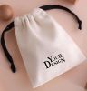 Drawstring Canvas Jewelry Bag