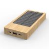 Portable Bamboo Solar Power Bank