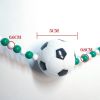 LED Soccer Ball Bead Necklace