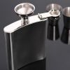 Personalized 7 oz. Hip Flask Gift Set