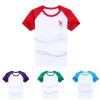 Kid&amp;#039;s Round Neck Color Block T Shirt