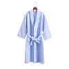 Pure Cotton Waffle Adult Hotel Bathrobe