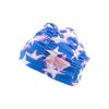 Pleated Long Hair Swimming Cap