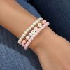 3Pcs Stretch Plastic Bracelet Set
