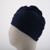 Pleated Long Hair Swimming Cap