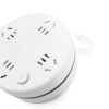 Round Retractable Multi-Hole USB Plug Board