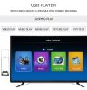 65inch Tempered Glass LED TV 8K Smart Android 14 System UHD DVB T T2 S S2 CI ATV DTV Flat Screen