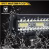 23 inch 480W LED Light Bar Spot Flood Combo Beam 12V 24V Offroad Driving Lights Waterproof Work Fog Lamps for Offroad Boat UTV ATV SUV Truck Trailer Tractor Car 4x4 Lighting