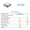 MEMS AHRS IMU Chipset for Aircraft Navigation and Motion Tracking