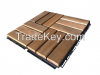 Kanhome Factory Price T12A1 12 Slats Deck Tiles  300x300x19 mm for Out