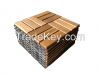 Kanhome Factory Price T12A1 12 Slats Deck Tiles  300x300x19 mm for Out