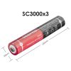 GEEPAS 2.4V/3.6V SC 3000mAh Ni-CD Rechargeable Battery Pack For Flashlight