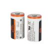 Low-cost battery ER14250 Lithium Battery China Suppliers 1200mAh Li/SOCl2 battery for electronic patrolling rod