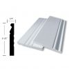 New Design Primed Covering Dado Rail Timeber Baseboard Molding
