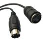 RJ7096  Harness Wire MIDI cable large DIN 5PIN speaker amplifier instrument connection harness