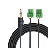 RJ7095  Harness Wire Cable Terminal cable 3.5mm three-dimensional head turning pitch 3.81mm plug type terminal cable