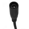 DC5.5X2.1 Female Socket to Round 3-Pin and 4-Pin Circular Port Adapter Cable with 3-Pin and 4-Pin Plugs for Printer Power