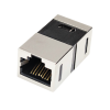 Mini Category 6 Module Straight-through RJ45 Ethernet Cable Butt-connecting Micro Shielded Computer Network Module 