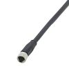 Customized IP67 PUR 22AWG M8 A-code 4-Pin Female Overmolded Waterproof Cable