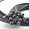 Customized IP67 PUR 22AWG M8 A-code 4-Pin Female Overmolded Waterproof Cable