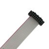 Customized Ribbon Cable, 2.0mm Airplane-style Connector IDC Flexible Ribbon Cable, High-temperature-resistant Connection Cable, 14P / Terminal-connected IDC Ribbon Cable 