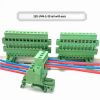 Rail-mounted Terminal Block, 2EDG-UVKM-5.0, Matched with KAM Side Connecting Terminal with Ears, Applicable to 35mm and 15mm Rails 